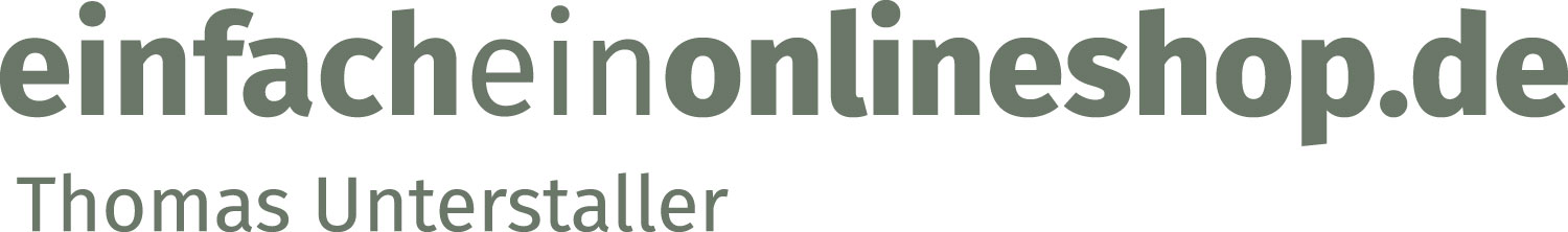 EinfachEinOnlineshop.de - Thomas Unterstaller